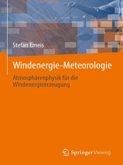 Title details for Windenergie Meteorologie by Stefan Emeis - Available